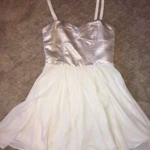 Gold/White Party Dress (PERF FOR NYE!!)